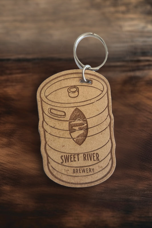 Keg Key Ring